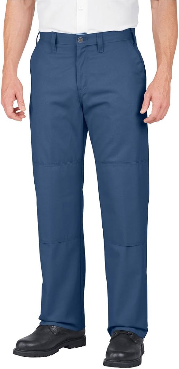 Dickies Men's Industrial Double Knee Pants, Navy, 60 UU