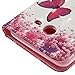 Galaxy J7 V Case/Galaxy J7 Perx Case/Galaxy J7 Sky Pro / J7 Prime/Galaxy Halo / J7 2017 Case,[Shock Absorbent] PU Leather Kickstand Wallet Cover Durable Flip Case -Butterfly