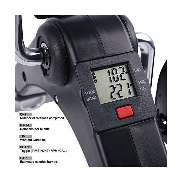 himaly-Folding-Mini-Exercise-Bike-Portable-Home-Pedal-Exerciser-Gym-Fitness-Leg-Arm-Training-Adjustable-Resistance-with-LCD-Display-for-Women-and-Men Folding Mini Pedal Exercise Bike Portable Home Workout Office Exerciser Bike Gym Equipment Fitness Leg Foot Arm Under…
