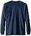 Carhartt Mens Loose Fit Heavyweight Long-Sleeve Pocket T-Shirt (Big and Tall) Henley Shirts, Navy, 3X-Large US