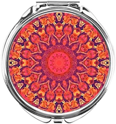 Dream Stage Sunburst Abstract Mandala Star Circle Dance Mirror Compact