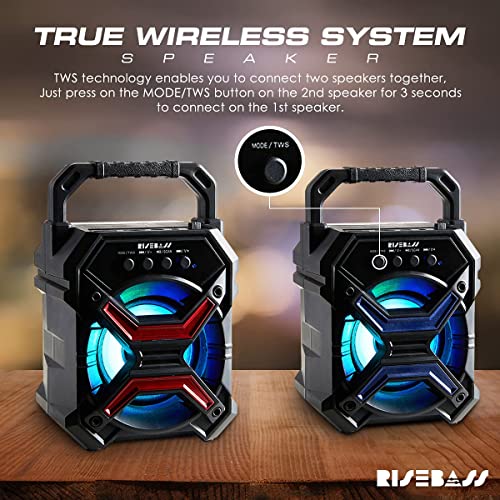 Portable Wireless Bluetooth Speaker for