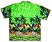 V.H.O Funky Hawaiian Shirt, Parrot, Green, XXL
