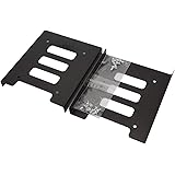SSD Mounting Bracket, SNANSHI SSD Bracket 2.5 to 3.5 Adapter SSD HDD Metal Mounting Bracket Adapter Hard Drive Holder for PC SSD (Pack of 2)
