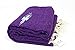 Open Road Goods Yoga Blanket - Thick Mexican Thunderbird Blanket - Handmade and Made for Yoga! (Dark Purple)