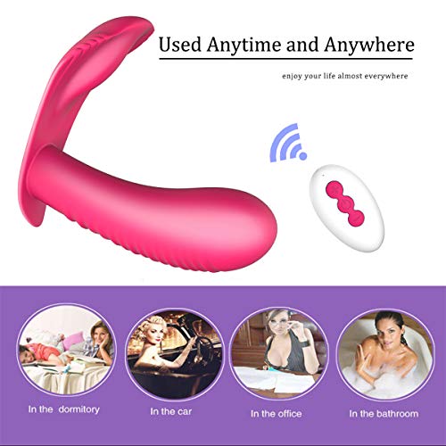 Manual Wand Massager Sticks Remote Control Heating Sports Personal Massager Multi-Speeds Body Massager Waterproof Silicone Vibrantor 10 Speeds Silent Rechargeable