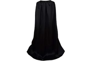Gothden Unisex Adult Long Cape Full Length Robe Cloak for Christmas Halloween Cosplay Dress-Up Costume Party