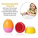 ThinkMax Self-ink Stamps Set for Kids Egg Stampers for Party Favors, Gifts, Prizes, Rewards, Giveaways (12 PCs)