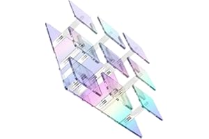 Hi.FANCY Premium 9 Tier Display Riser Display Rack Decoration Showcases Figures Toys and Collectibles with Elegant Style Acry