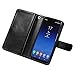 Samsung S8 Case, Joopapa Galaxy S8 Wallet case, Pu Leather Magnet Stand Wallet Credit Card Holder Flip Case Cover Built-in 9 Card Slots Case For Samsung Galaxy S8 (Black)