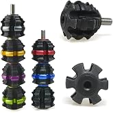 ZSHJGJR Archery Stackable Bow Stabilizer Ball Reduce Shock Absorber Balance Bar Vibration Damper Silencer for Recurve Compound Bow Hunting Shooting