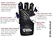 Steel Sweat Weightlifting Gloves - 18 inch Wrist Wrap Support for Workout, Gym and Fitness Training - Best for Men and Women Who Love Weight Lifting - Leather ZED Medium
