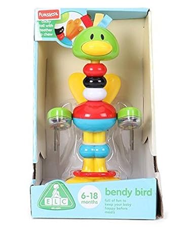 bendy bird high chair toy