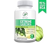 BioSuppz Garcinia Cambogia, 100% Pure | 95% HCA, Weight Loss Pills | Fat Burner | Diet Pills | Appetite Suppressant | Natural | For Women & Men | Healthy Organic | 1400mg | One Month Supply