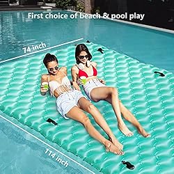 Giant Inflatable Floating Mat with Pool