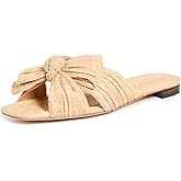 Loeffler Randall Women's Daphne Pleated Bow Slides