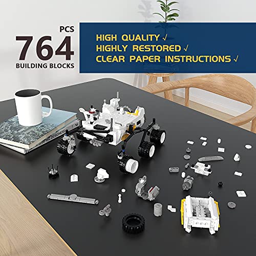 NASA Perseverance Mars Rover Building Kits,Space Rover Explorers Mars Building Toys,Space