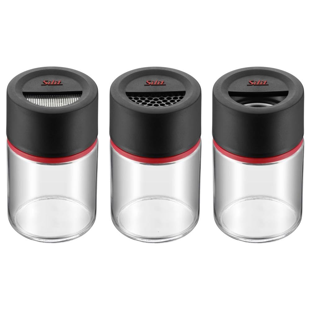 Silit Storio 22630711 Spice/Condiment Shakers [Set of 3]