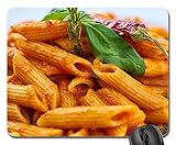 Mouse Pad - Pasta Tomato Dough Healthy Eating Fresh