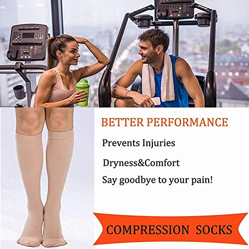 5 Pairs+Compression+Socks+Women+Socks+Running