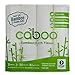 Caboo Tree-Free Bamboo Toilet Paper, Bulk 32 Double Rolls, Septic Safe Biodegradable Bath Tissue with Eco Friendly Soft 2 Ply Sheets