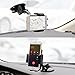 Car Mount,JAMRON Washable Strong Sticky Gel Pad for Windshield and Dashboard,Car Phone Holder with Quick Release Button for iPhone X/8 8 Plus/7 7 Plus/6s Plus/6s,Samsung S7/S8,Google Nexu,Lg and More