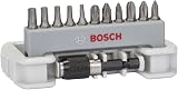 Bosch Screwdriver Bit Set 11 Pieces Bit Holder ISO 1173 C6.3