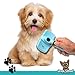 Green Street Pet Basics Best Dog Grooming Slicker Brush Self Cleaning Dog & Cat Brush for Long & Short Hair Shedding