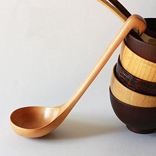 XDOBO Handcrafted 11-Inch Long Beech Wood Spoon