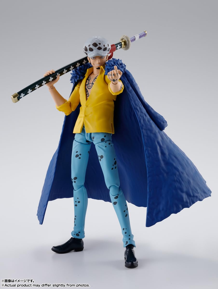 TAMASHII NATIONS - One Piece - Trafalgar Law -The Raid on Onigashima- S.H.Figuarts Action Figure