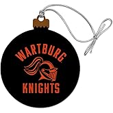 GRAPHICS & MORE Wartburg College Knights Logo Wood Christmas Tree Holiday Ornament