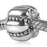 Soulbeads Authentic Sterling Silver Charm Clip Lock Stopper Beads for Charms Bracelet