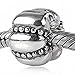 Soulbeads Authentic Sterling Silver Charm Clip Lock Stopper Beads for Charms Bracelet