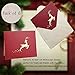Christmas Cards 3D Pop Up Handmade Holiday Greeting Cards - 6 Cards & Envelopes