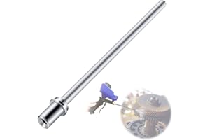 GIOKYI Sand Blaster Long Nozzle for LE Lematec, Sandblasting Nozzle Tip Adapter for Sandblaster, Abrasive Media Blasting Wand Accessory for Spot Blasting, Supporting a Variety of Media