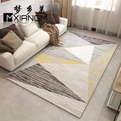 KKRIIS European Style Geometric Carpet Big Size Home Mat Modern Living Room Carpet 6mm Thicken Parlor Rugs Art Deco Tapis,A3,140x200cm