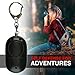 Holtzman's Gorilla Survival Personal Alarm : Emergency Keychain for Safety & Security with ULTRABRIGHT LED Flashlight 130dB