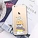 iPhone 8/iPhone 7 Case(4.7inch),Blingy's Creative Design Funny Animal Transparent Clear Flexible Soft Slim Rubber Case for iPhone 8/iPhone 7 (Stacked Cats)