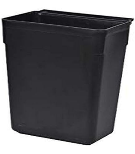 Thunder Group PLBC0013B 11 1/2 Gallon Refuse Bin For Bus Cart