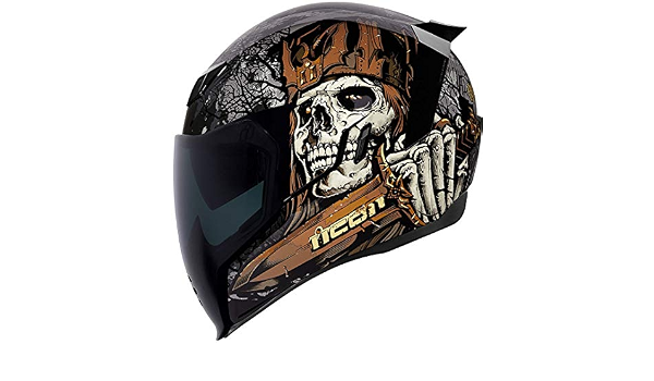 ICON HELMET AIRFLITE UNCLE DAVE BLACK 