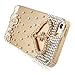 iPhone SE Case,Iphone5S Case,iPhone 5 Case - Mavis's Diary Luxury 3D Handmade Bling Crystal Golden Love Heart Cross with Shiny Sparkle Rhinestone Diamonds Girly Clear Hard Cover with Soft Clean Cloth