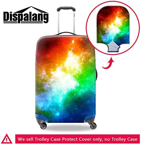 Dispalang Galaxy Print Suitcase Cover Luggage Protective Cover Travel Accessories