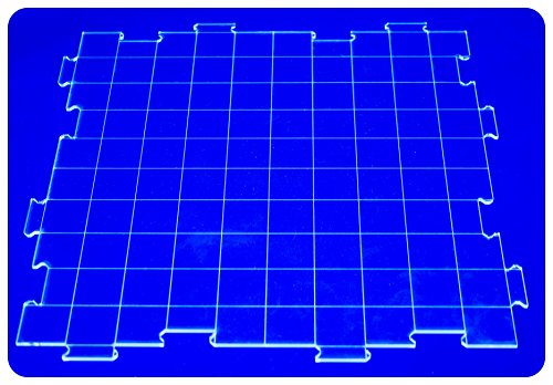 C4Labs Interchangeable Clear Acrylic Battle Tiles Great for D&D and RPG Games 5 Big Pack