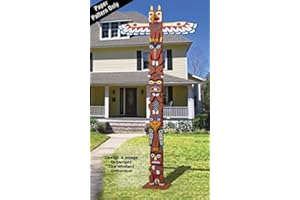 Winfield Collection Large American Indian Totem Pole Woodworking Project Plan