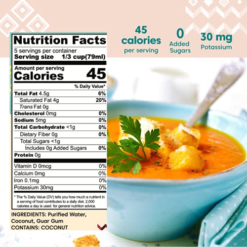 Light Coconut Milk, LowFat AllNatural Unsweetened 68 Less Fat BPA