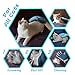 MAOPRO Pet Grooming Glove 2-in-1 Deshedding Brush Pet Hair Remover Mitt Tool, Furniture Cleaning Massage Groomer for Dogs, Cats and Horse with Long & Short Fur, Enhanced Five Finger Design
