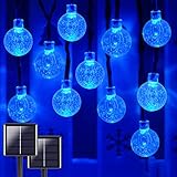 YIQU Blue Extra-Long 2-Pack 160 LED 92FT Crystal