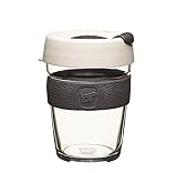 KeepCup 12oz Reusable Coffee Cup. Toughened Glass