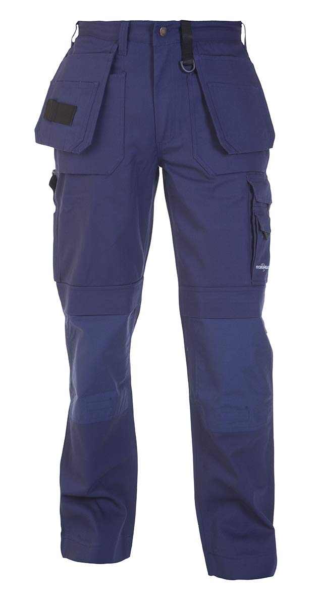 Hydrowear 42002-50S COEVORDEN Constructorline Trousers, Navy, Size 50/S