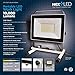 NextLED 10000LM 110W LED Work Light, IP 65 Water Proof Flood Light, 210 Bright LED Chips, 360 Degree Adjustable, 6000K Daylight White, Stand Light, Workshop, Job Site, Garage, ETL Certified
